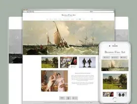 Benton Fine Art website