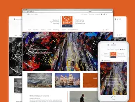 Big Sky Fine Art website