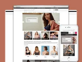 Nursing Bra Shop website